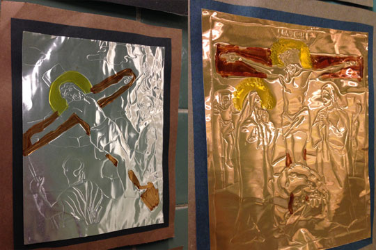 foil Stations of the Cross