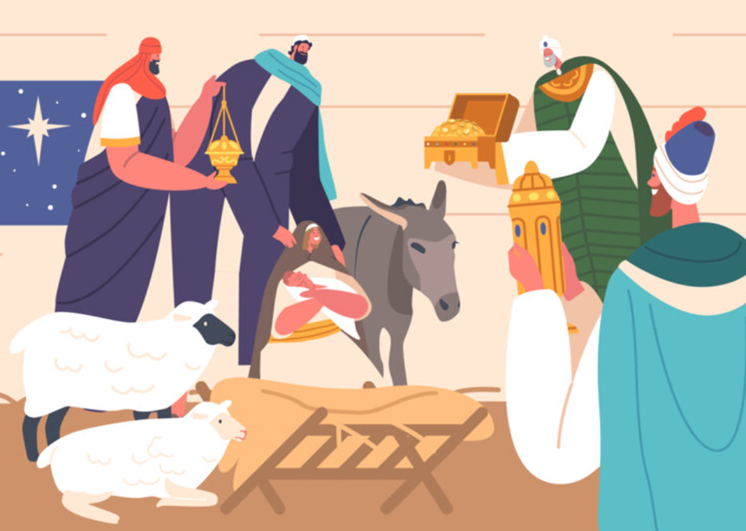 Three Magi visit baby Jesus - invincible_bulldog/iStock/Getty Images