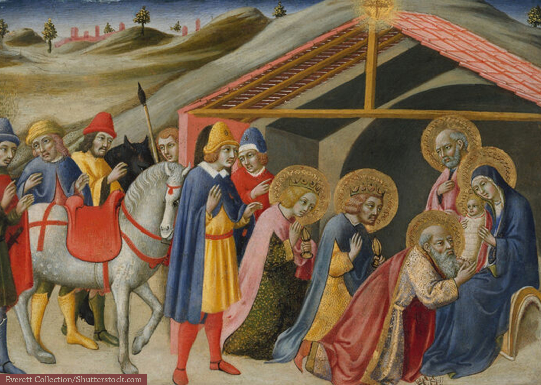 Adoration of the Magi by Sano di Pietro - Everett Collection/Shutterstock.com