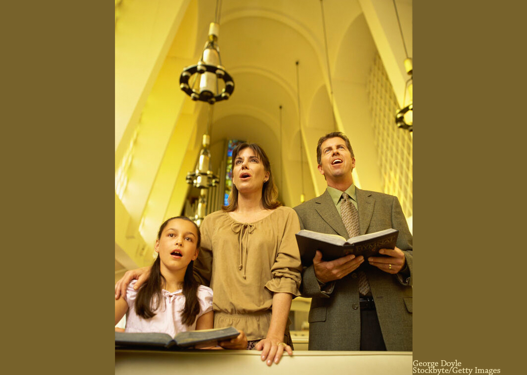 family singing in church - George Doyle/Stockbyte/Getty Images