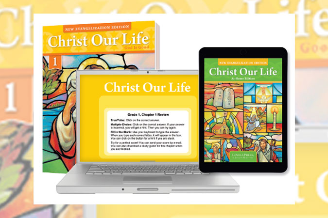 Christ Our Life Family Catechesis computer components