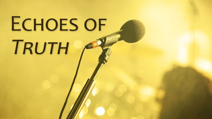 Catechists as Echoes of Truth - microphone image