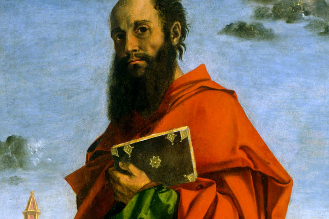 Saint Paul by Bartolomeo Montagna (cropped)