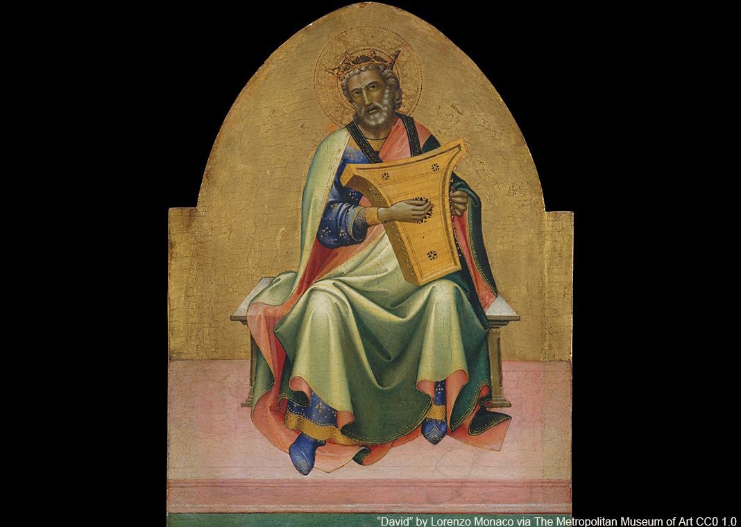 David by Lorenzo Monaco via The Metropolitan Museum of Art CC0 1.0