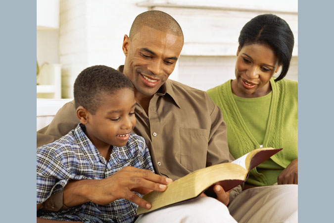 family-with-bible