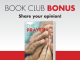 Book Club Bonus - Share your opinion