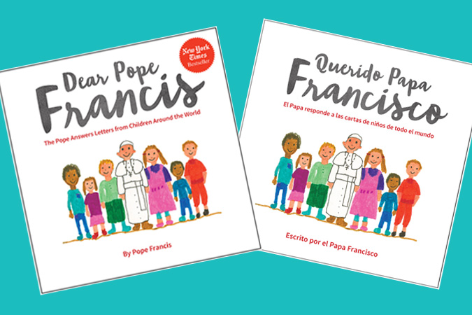 Dear Pope Francis covers in English and Spanish