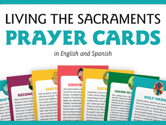 Living the Sacraments Prayer Cards in English and Spanish