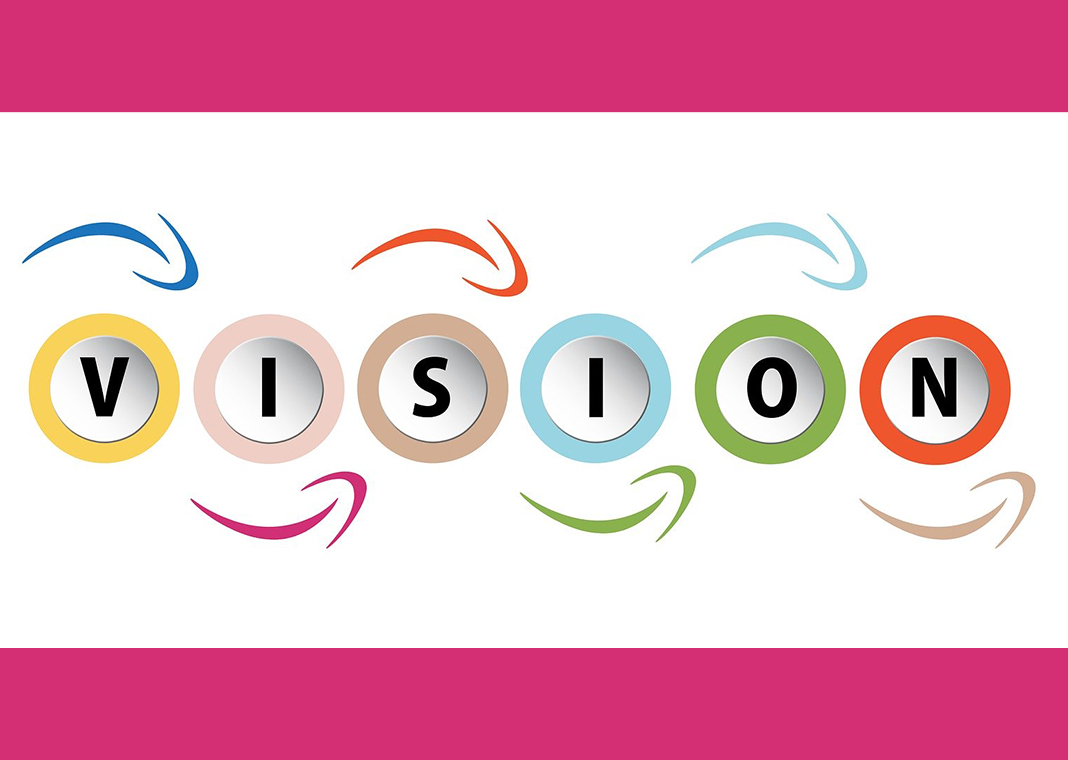 vision - word spelled out in circles - image by Gerd Altmann from Pixabay