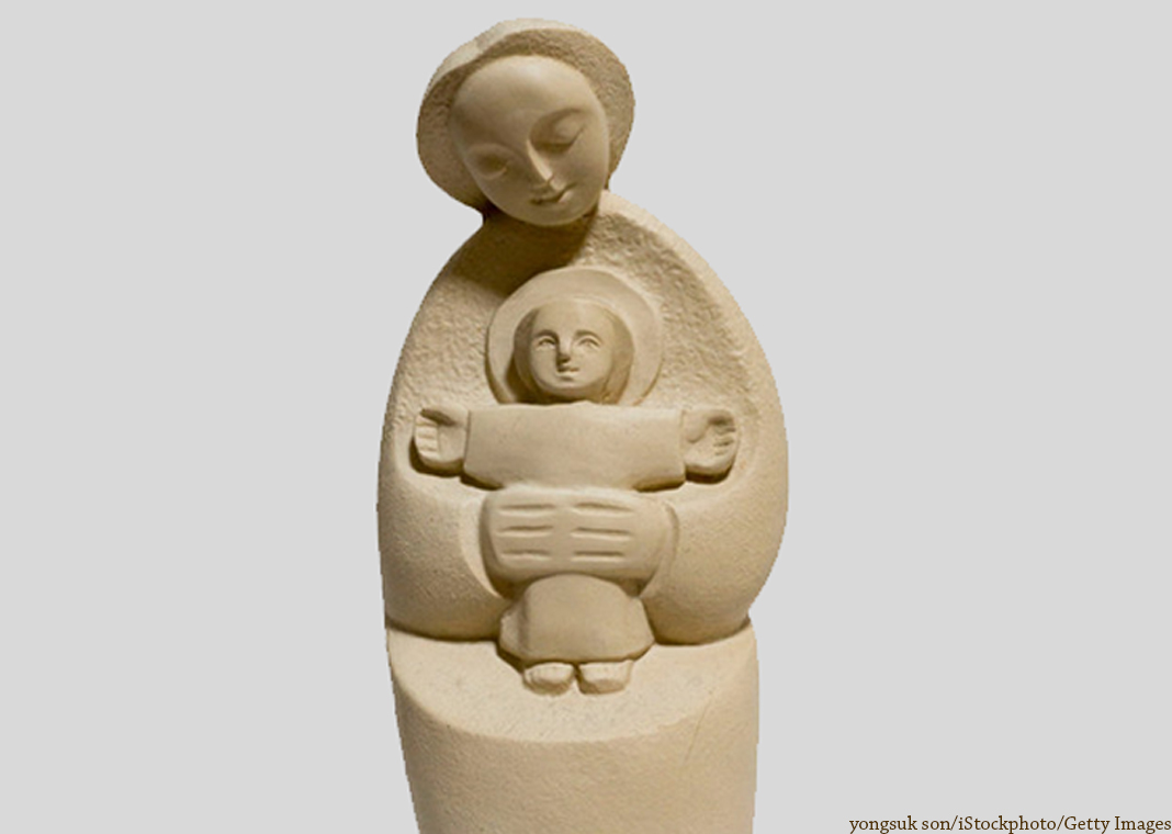 Mary and Child statue - yongsuk son/iStockphoto/Getty Images
