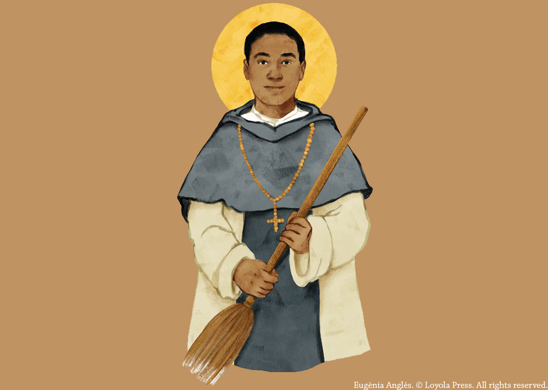 St. Martin de Porres - Eugènia Anglès. © Loyola Press. All rights reserved.