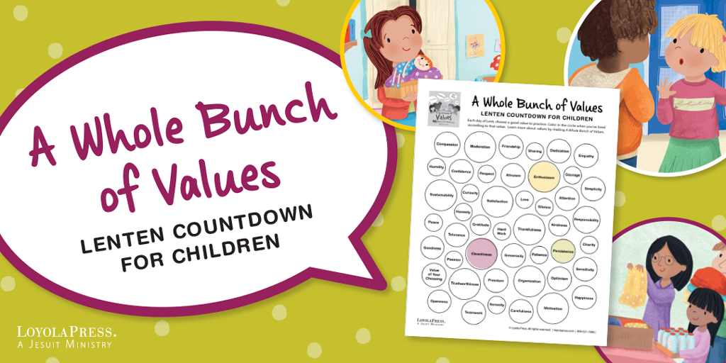 A Whole Bunch of Values Lenten Countdown