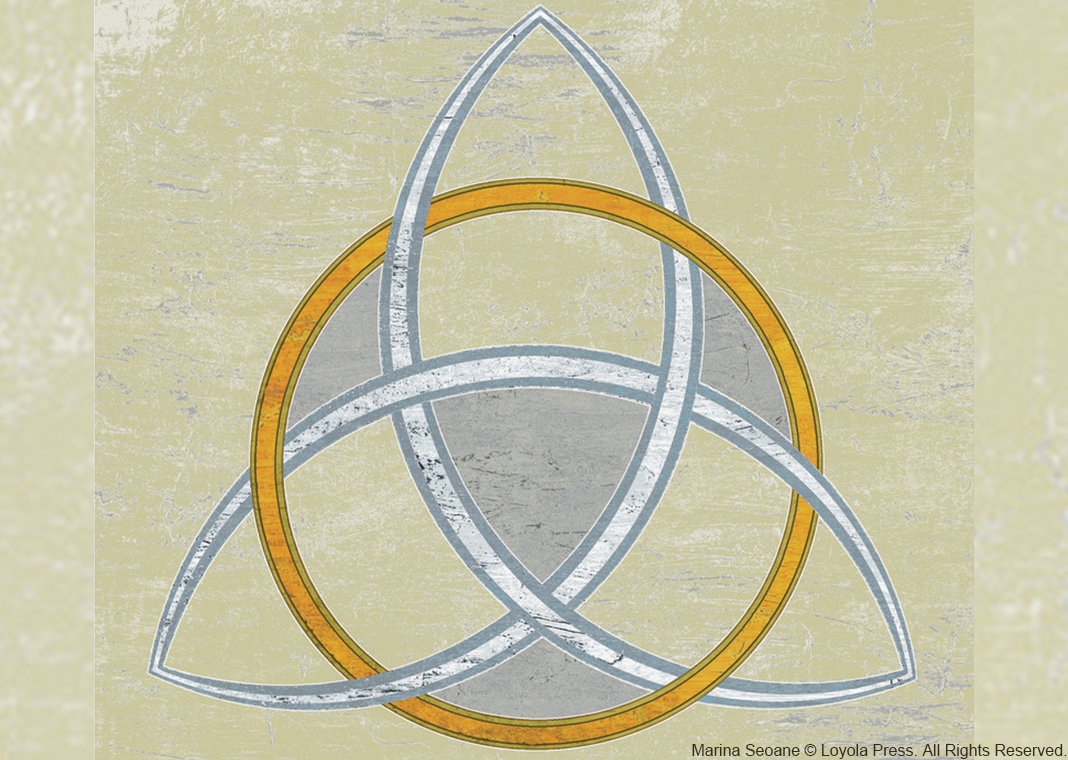 Trinity symbol - Marina Seoane © Loyola Press. All rights reserved.