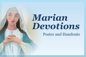 Marian Devotions Poster - Catechist's Journey