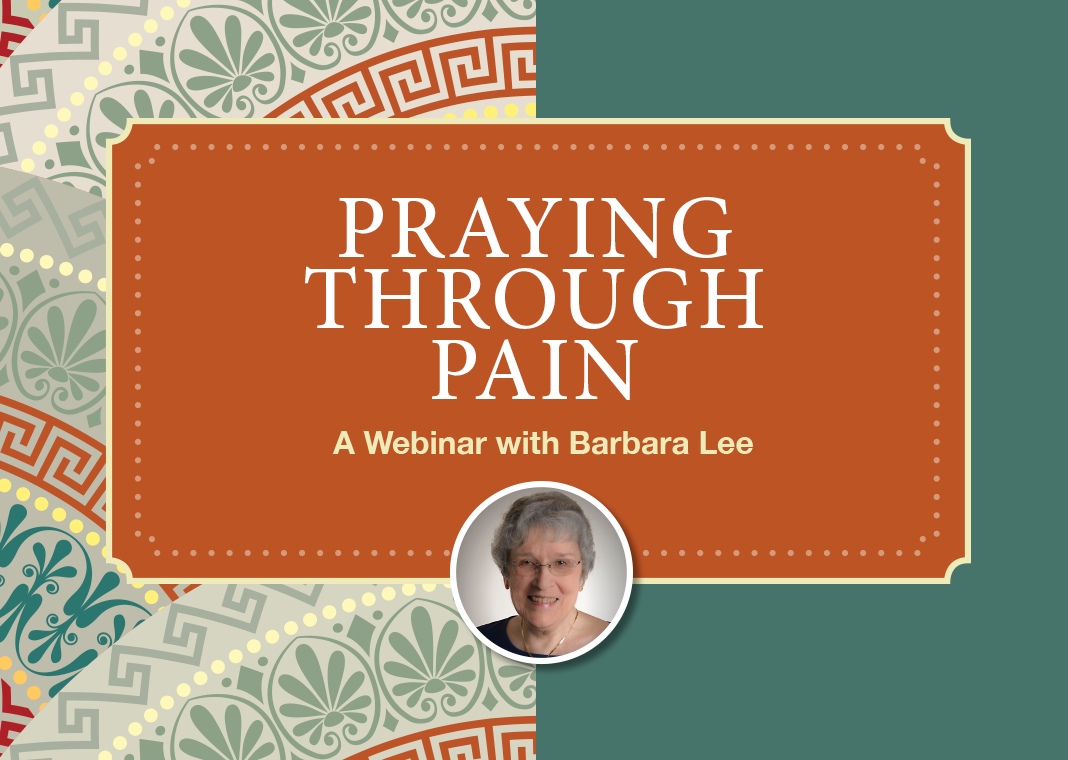 Praying Through Pain: A Webinar with Barbara Lee (pictured)