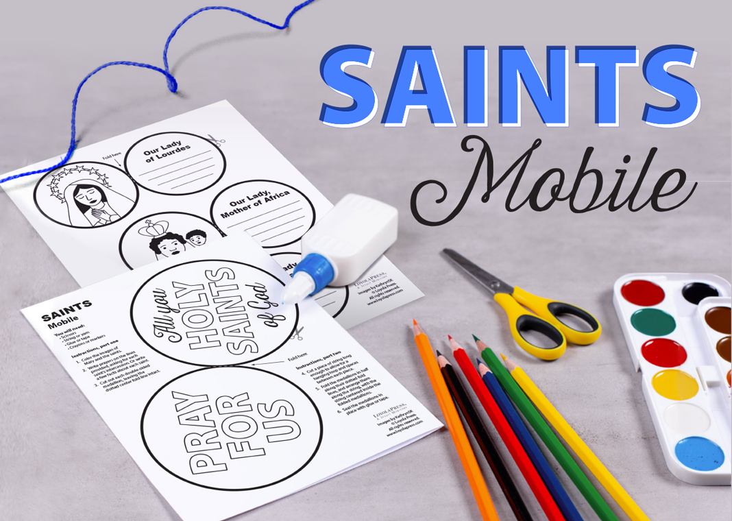 Saints Mobile craft activity