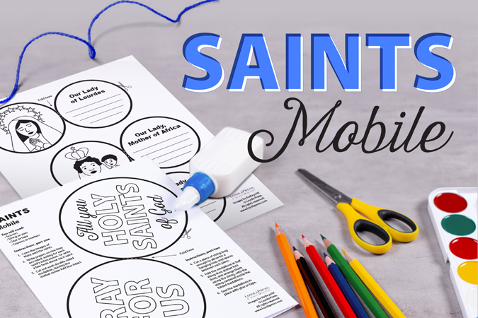 Saints Mobile craft activity